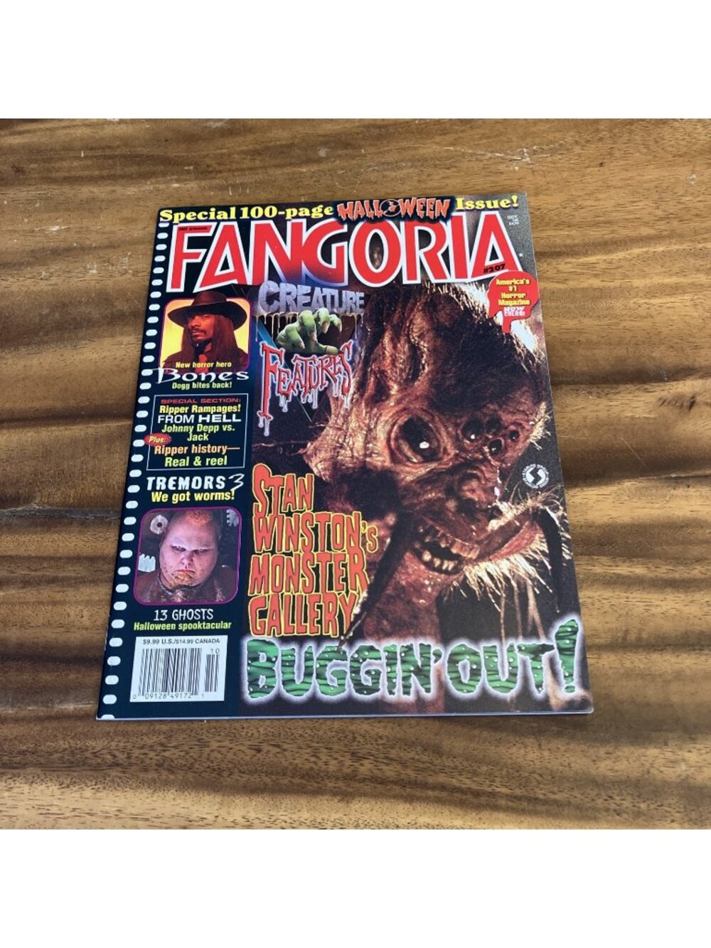 From Hell, Joyride, 13 Ghosts FANGORIA Magazine 2001